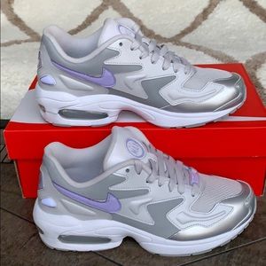 • W NIKE AIR MAX2 LIGHT vast grey/purple light